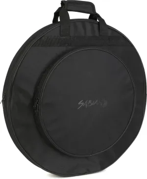 Sabian Quick 22 Black Out Cymbal Bag, Sabian QCB22 Quick 22 Cymbal Bag with Backpack Straps