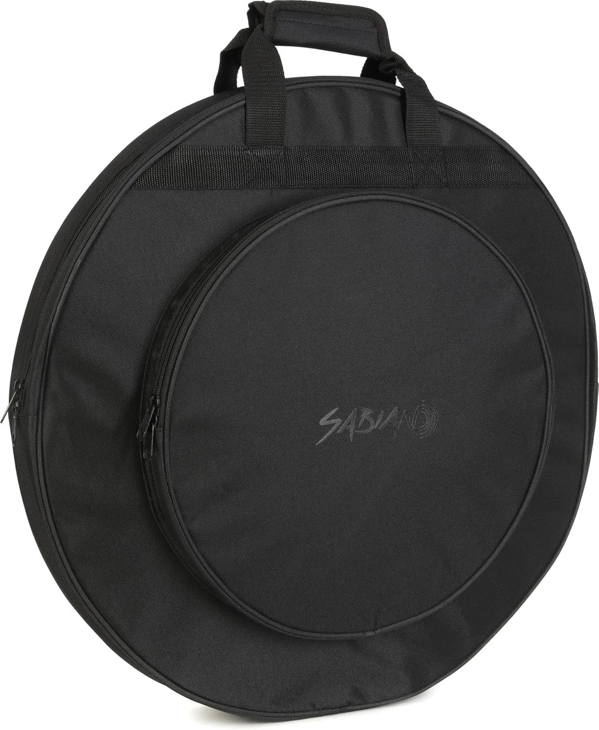 Sabian Quick 22 Black Out Cymbal Bag, Sabian QCB22 Quick 22 Cymbal Bag with Backpack Straps