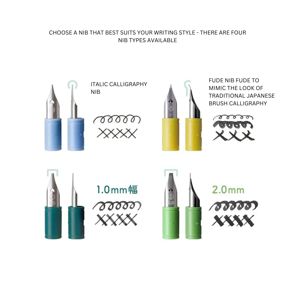 Sailor Hocoro White Dip Pen with 1mm Nib