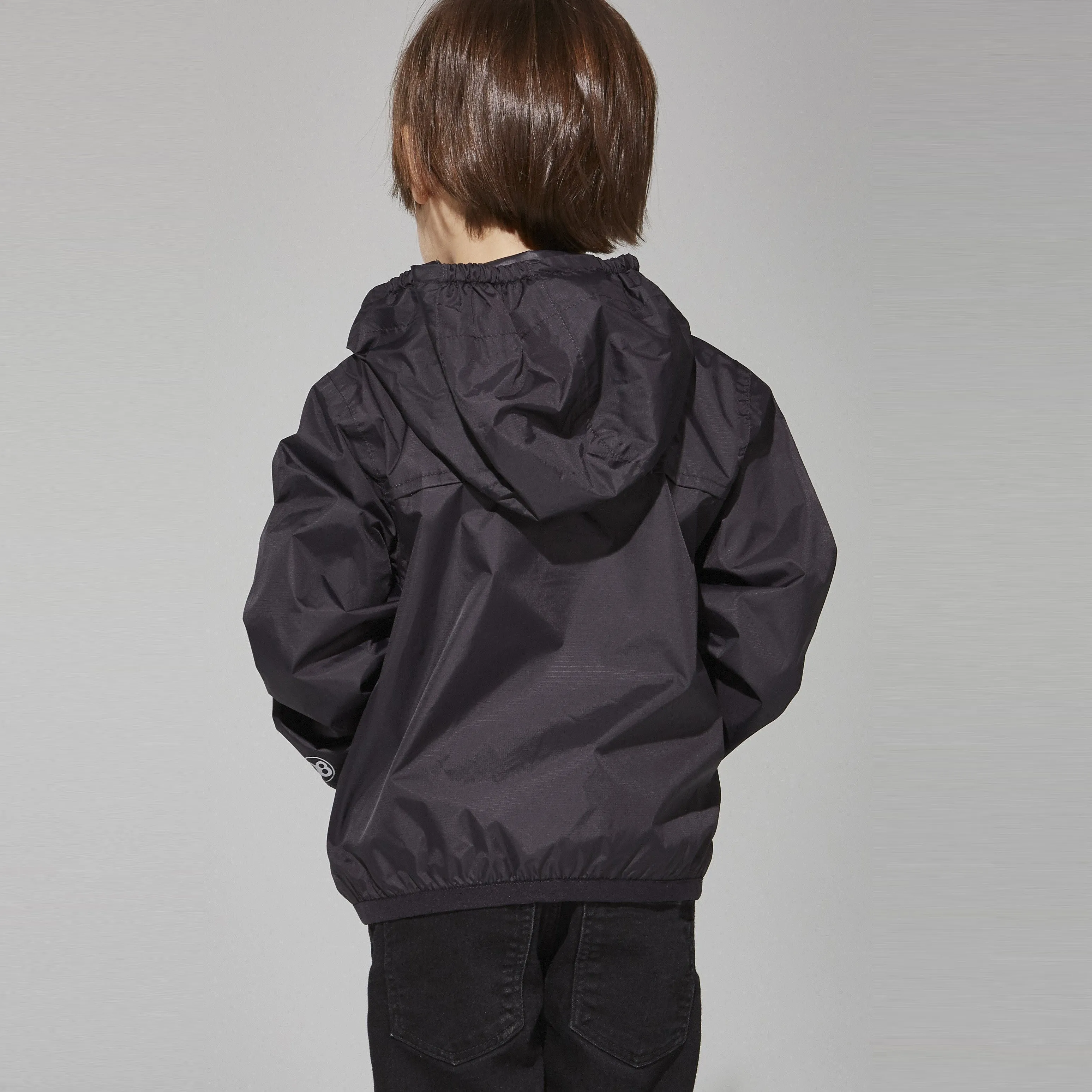 Sam Full Zip Packable Jacket (Black)