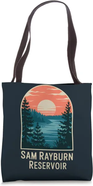 Sam Rayburn Reservoir Sunset Landscape Tote Bag