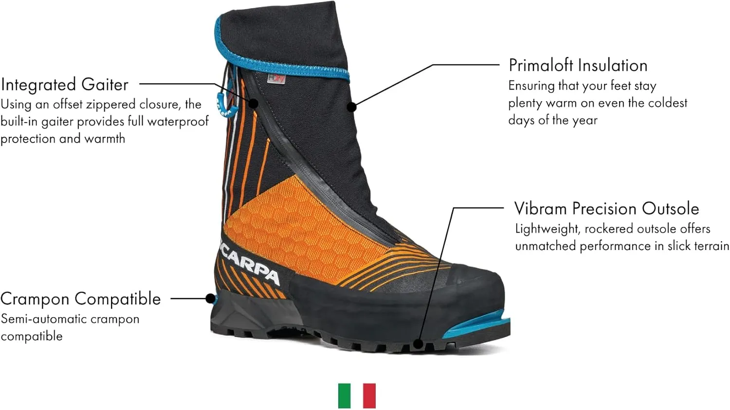 SCARPA Phantom Tech Waterproof Boots for Climbing & Mountaineering