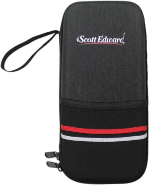 Scott Edward Golf Glove Case Holder with Golf Glove Shaper Protective Golf Accessories Case Bag Hard Case Organizer with Storage Slots for Balls, Tees, Markers, Golf Gifts for Men & Women