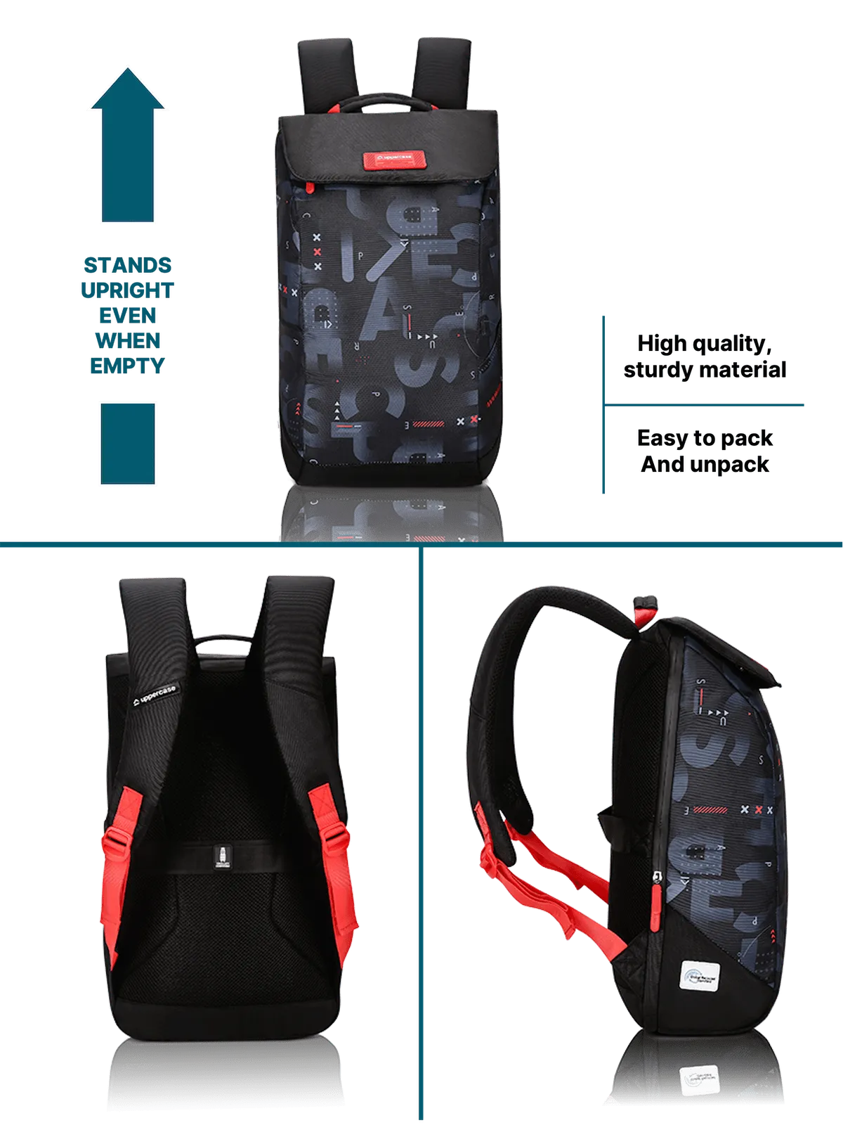 SealPro Black Backpack