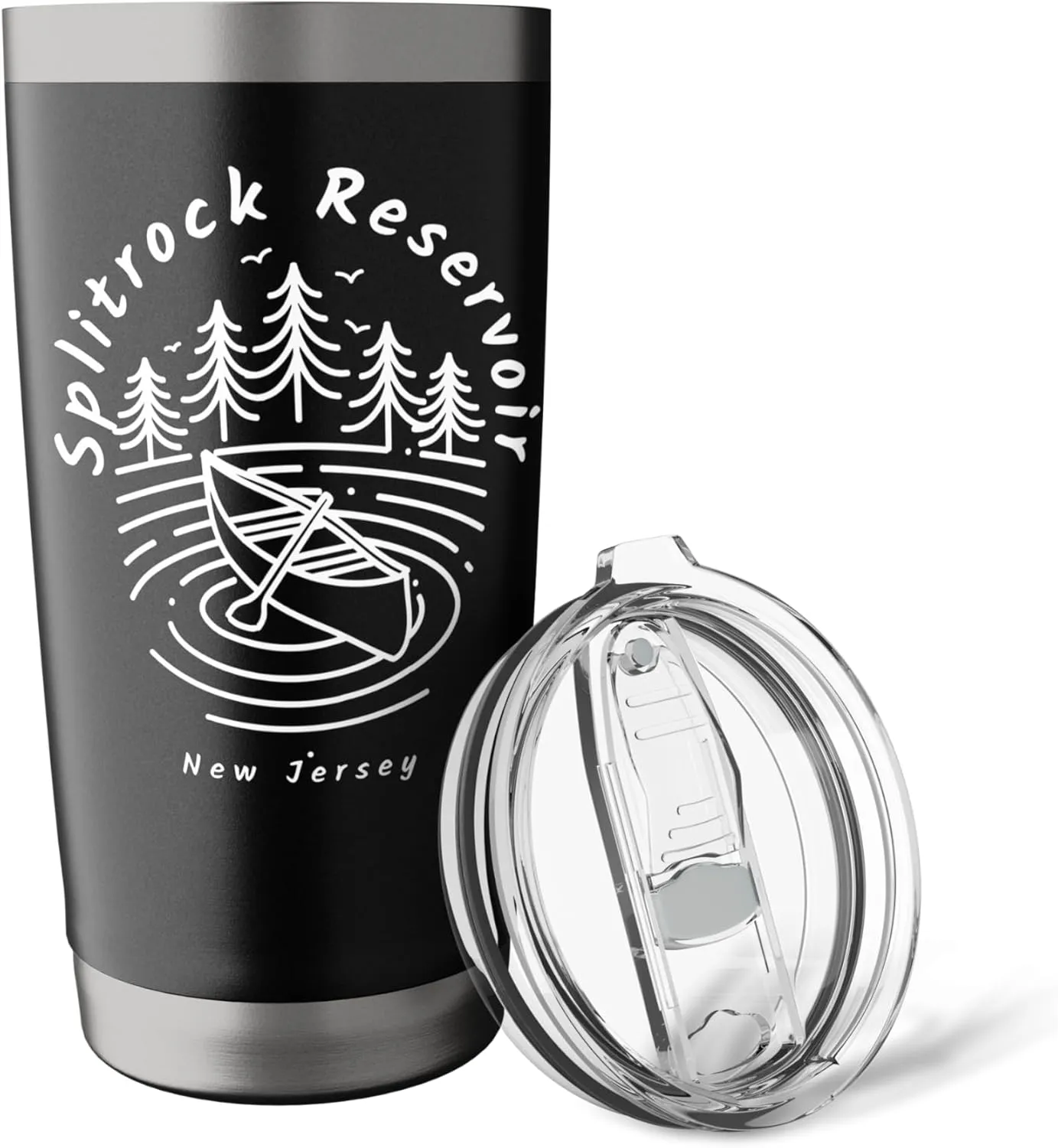 Splitrock Reservoir New Jersey Stainless Steel Insulated Tumbler