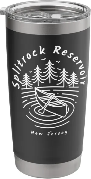Splitrock Reservoir New Jersey Stainless Steel Insulated Tumbler