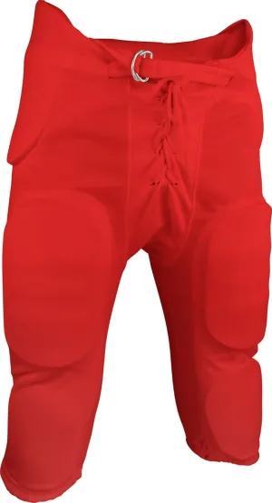 Sports Unlimited Double Knit Integrated Youth Football Pants with Pads - Youth Football Practice Pants for Boys