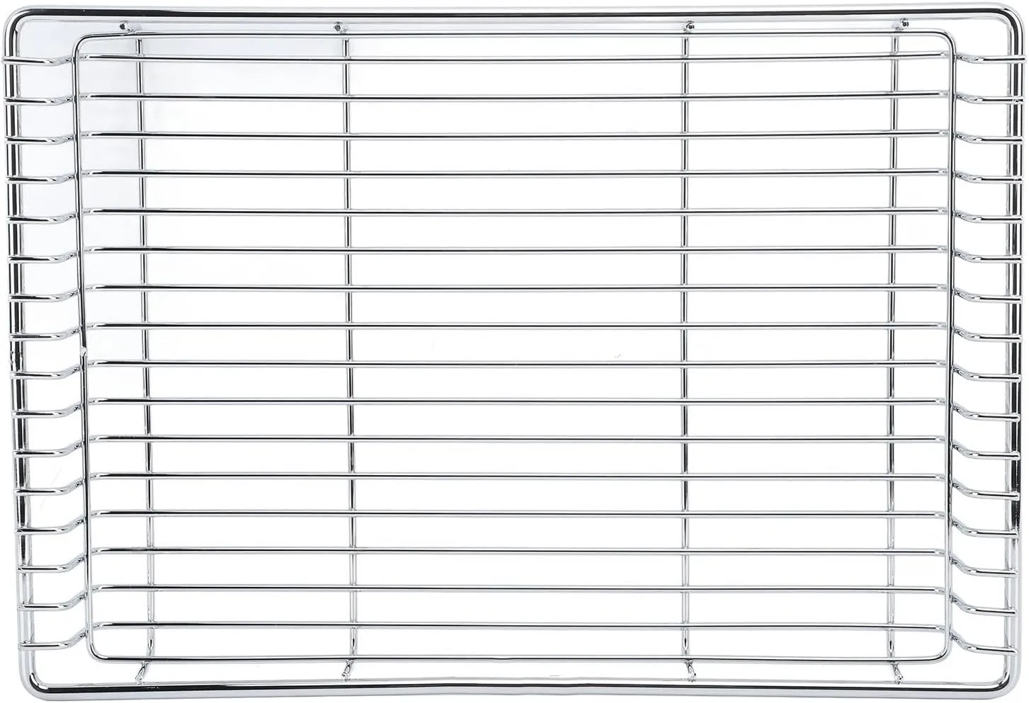 Stainless Steel Dish Drying Rack, Draining Mesh Tray for IGT Table, Metal Drainage Holder for Home and Outdoor Camping, and