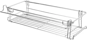 Stainless Steel Outdoor Camping Table Extendable Rack Compact BBQ Picnic Organizer