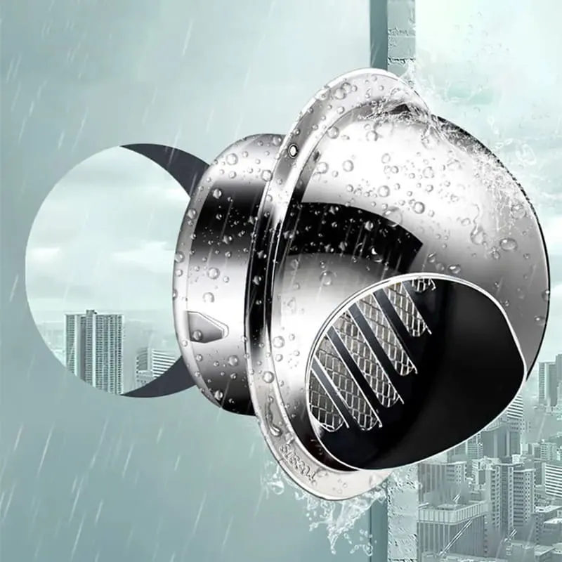 Stainless Steel Rainproof Vent Grille Cover