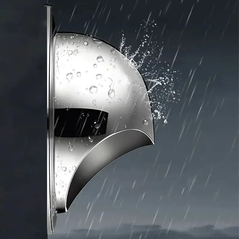 Stainless Steel Rainproof Vent Grille Cover