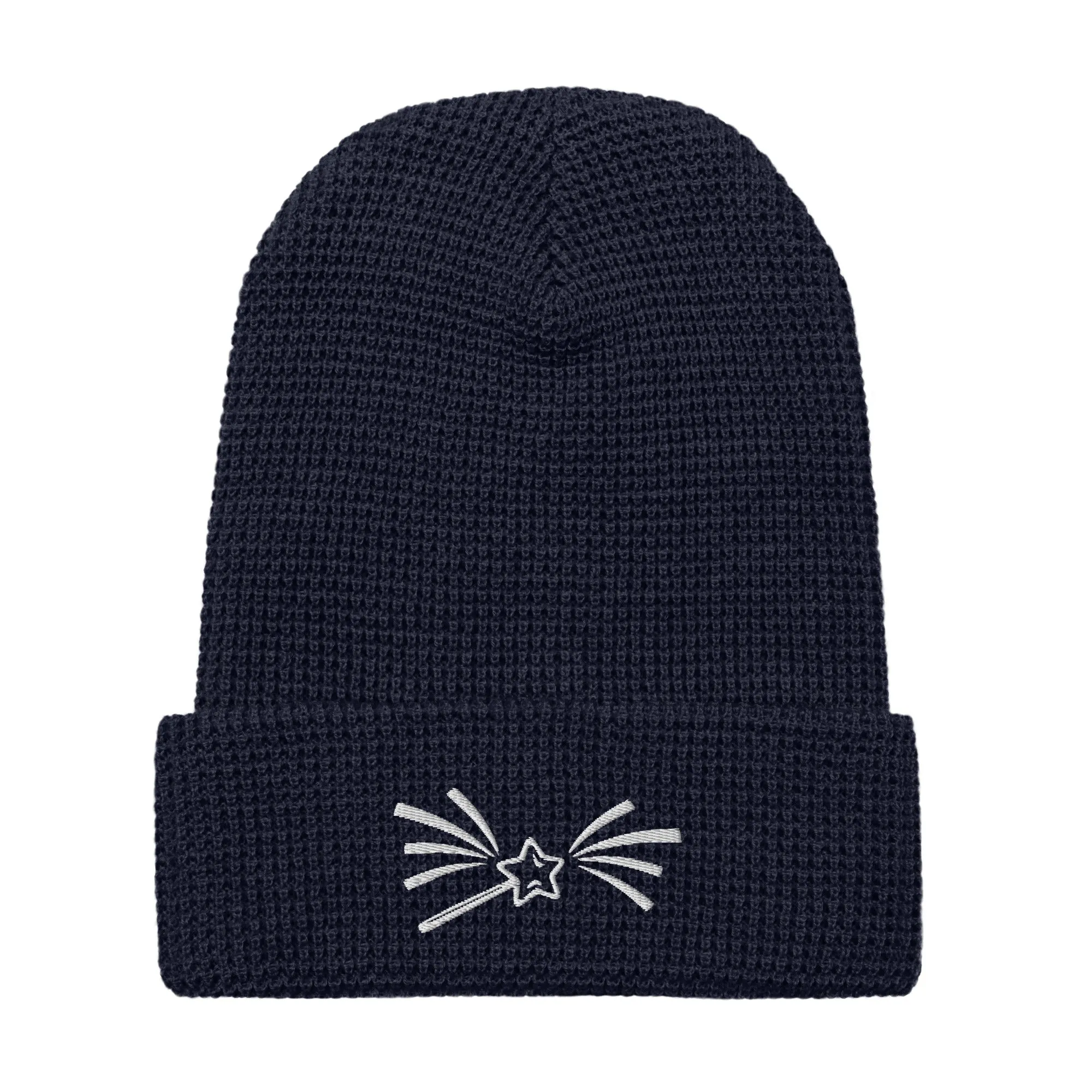 Stargazing Memories Woven - The Falling Star Waffle Beanie