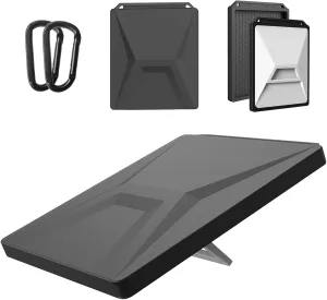 Starlink Mini Protective Cover, Silicone Case for Starlink Mini, Anti-Drop Shockproof Weatherproof Protector for Outdoor and Travel (Black)