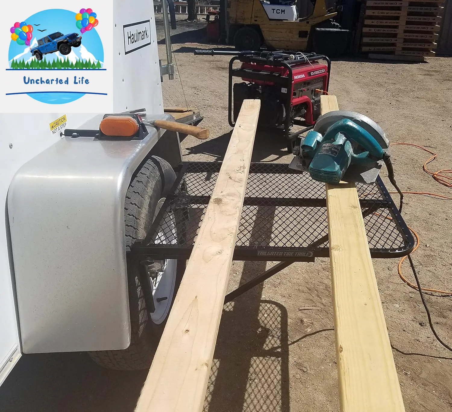 Sturdy Vehicle-Mounted Outdoor Table for Camping