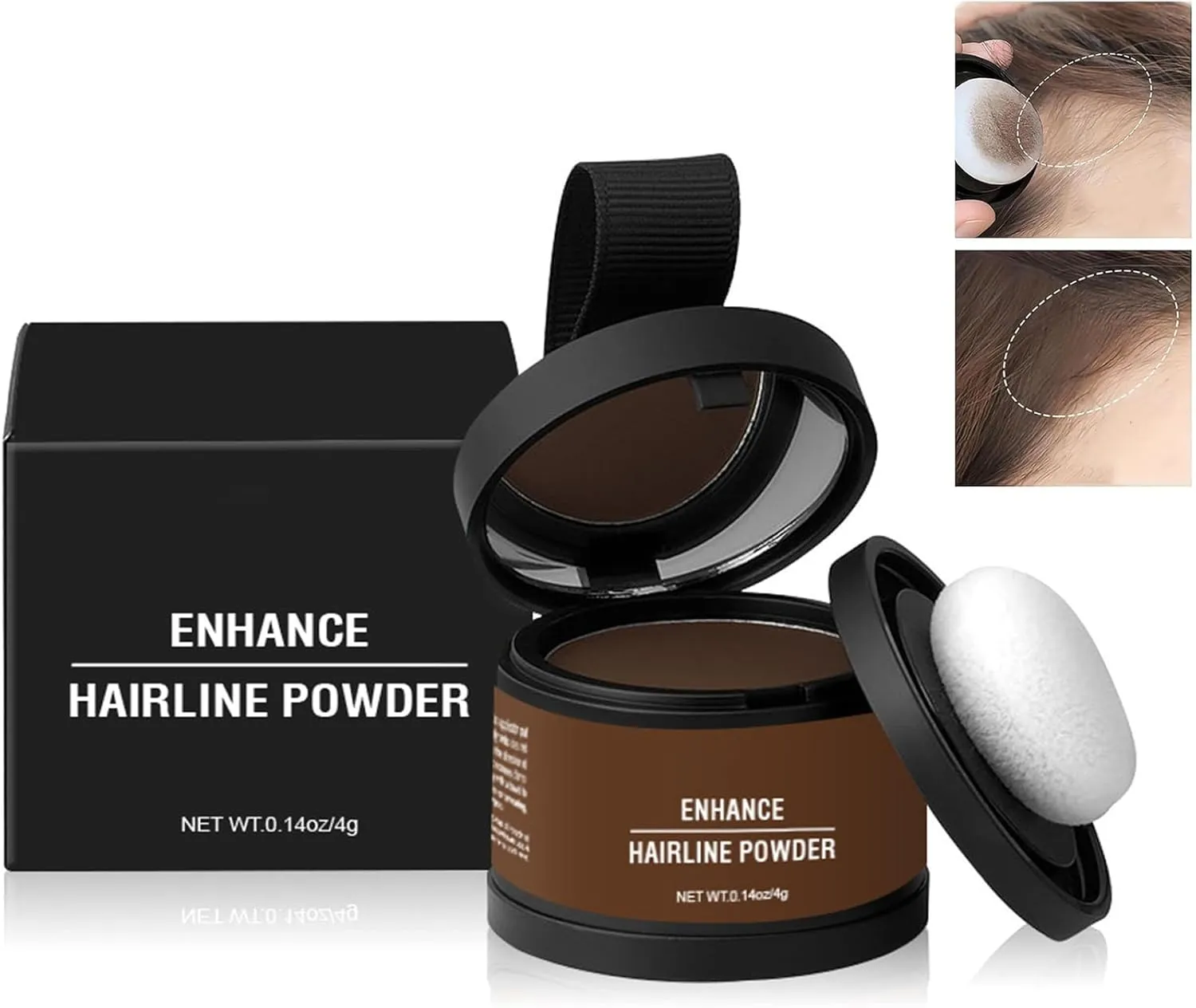 Substantion Hair Color, Transparent Root Cover Up, Substantion Root Cover Up, Substantian Root Cover Up, Hair Color-#01 Ash Brown