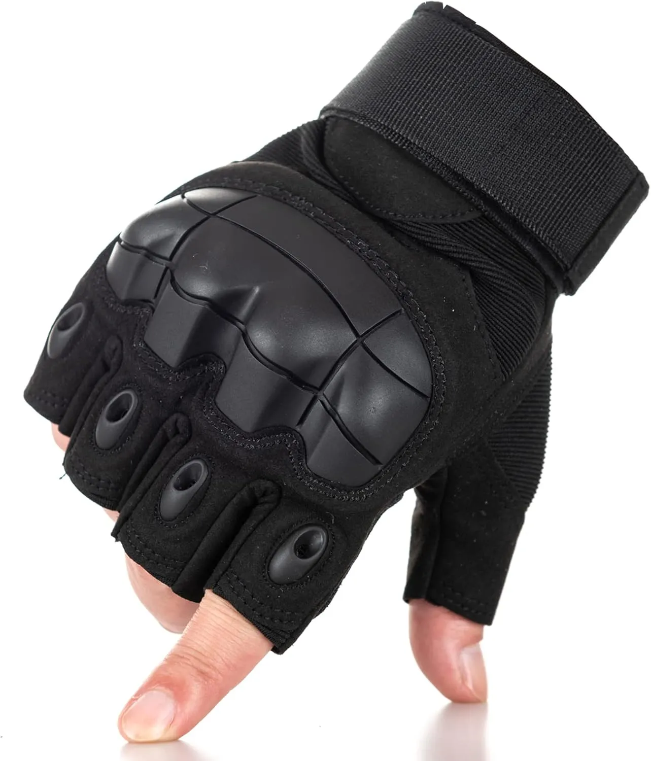 Tactical Glove Fingerless Half Finger Outdoor Cycling Motorcycle Hiking Camping Driving Gloves Guante
