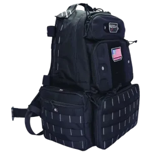 TACTICAL RANGE TALL BACKPACK - BLACK