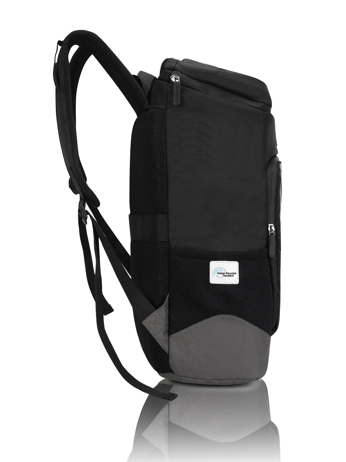 Tall Boy Black Backpack