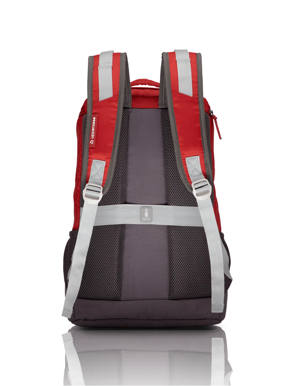 Tall Boy Red Backpack