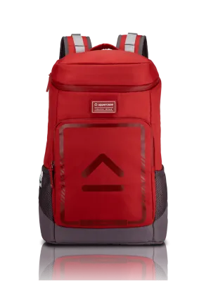 Tall Boy Red Backpack