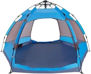 Tents for Camping Beach Tents Waterproof Camping Tent Automatic Instant Tent Extend The Foyer for 3-4 People Family Hiking Outdoor Tent Family Tents for Camping Hiking Traveling