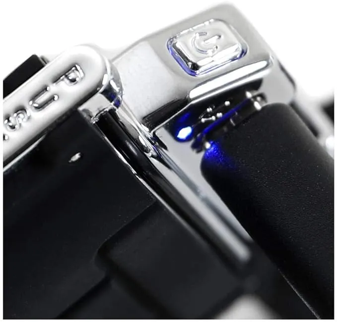 TG Plasma Lighter Windproof Waterproof USB Rechargeable Flameless Dual Arc for EDC Camping Survival Tactical