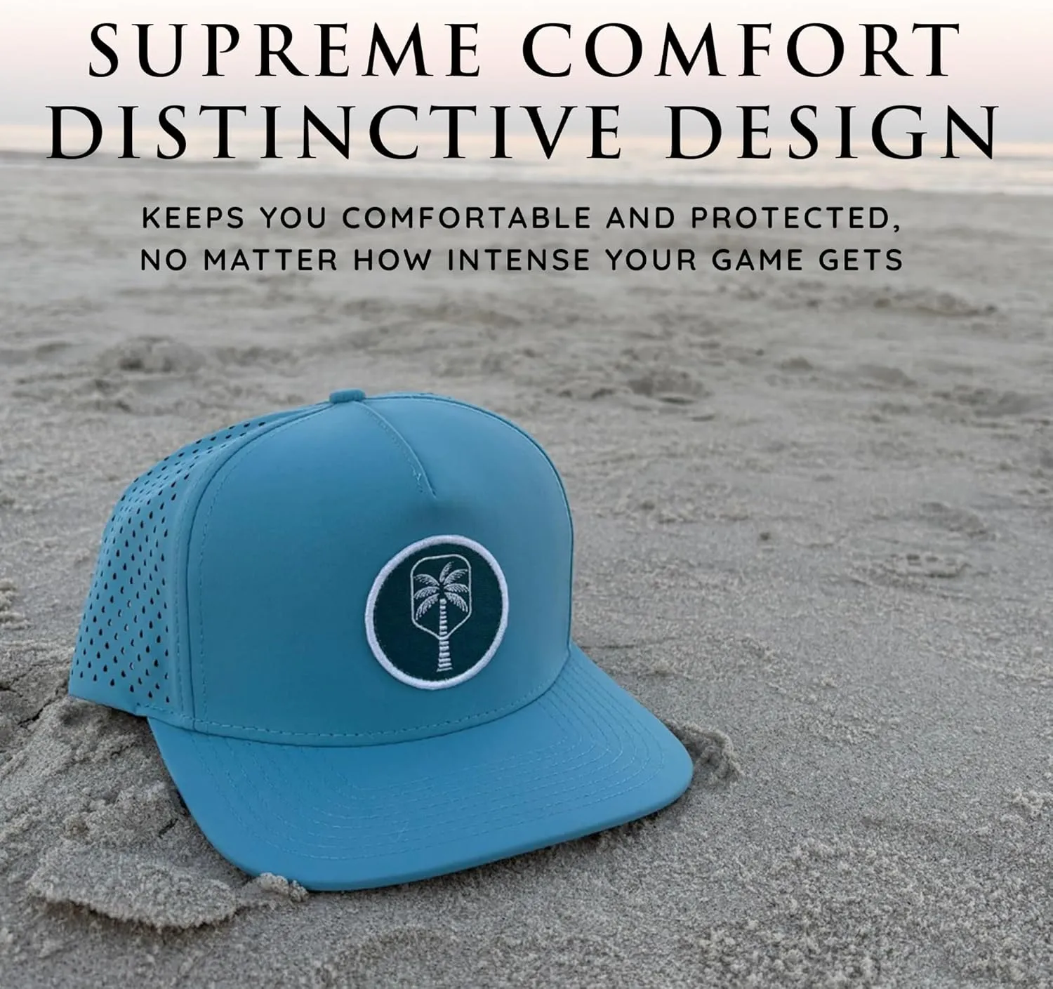 The Daytime Performance Pickleball Hat-100% Waterproof,Sweat-Resistant & Lightweight-Performance Hats for Unisex