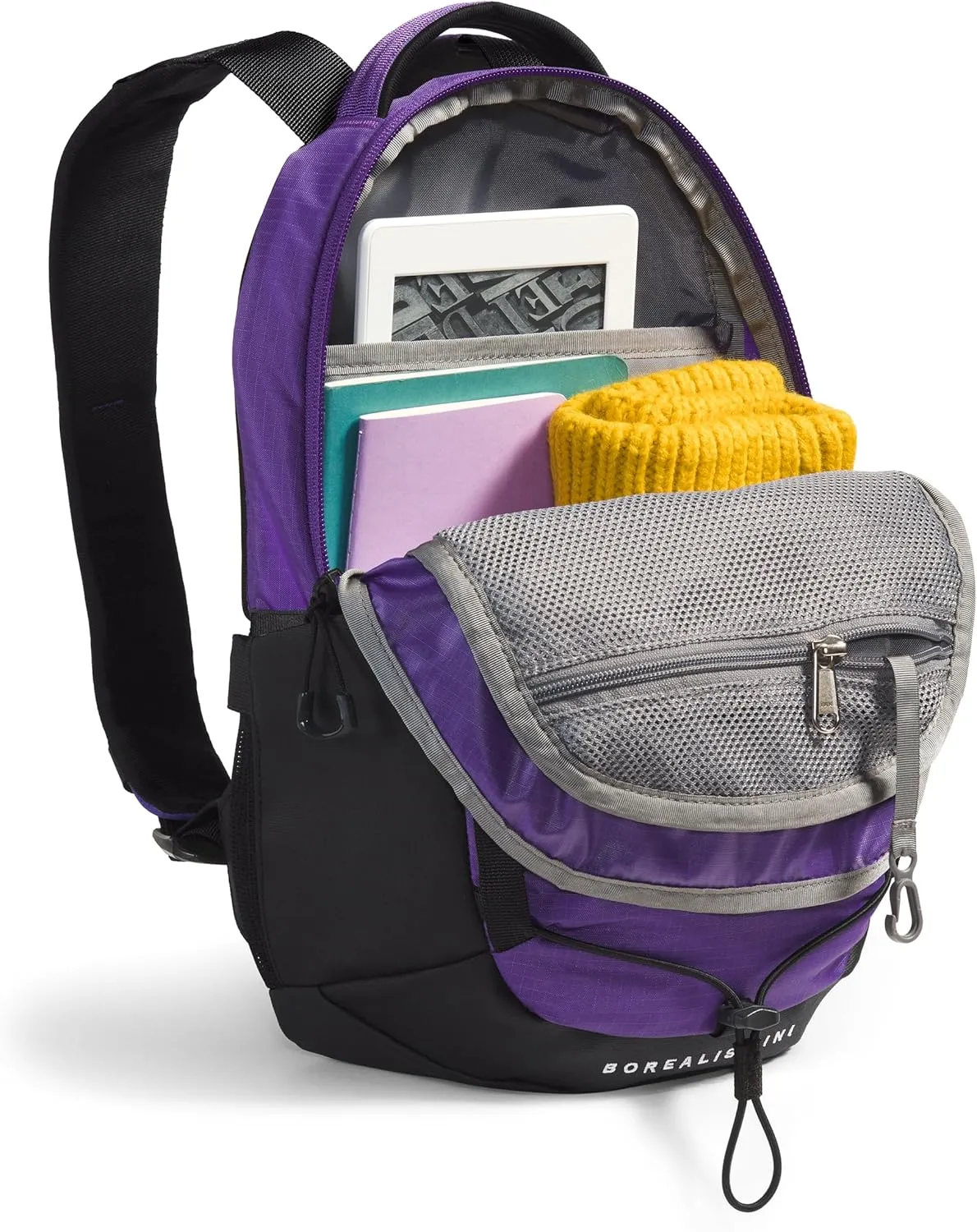 THE NORTH FACE 10L Mini Borealis Everyday Backpack - PFAS Free, Peak Purple/TNF Black, One Size