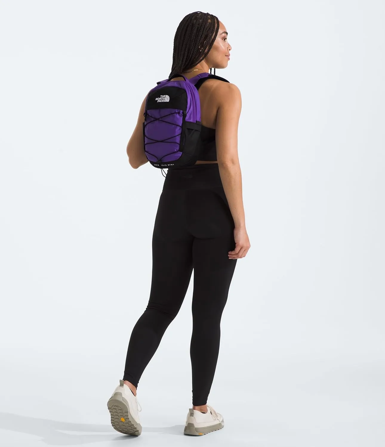 THE NORTH FACE 10L Mini Borealis Everyday Backpack - PFAS Free, Peak Purple/TNF Black, One Size