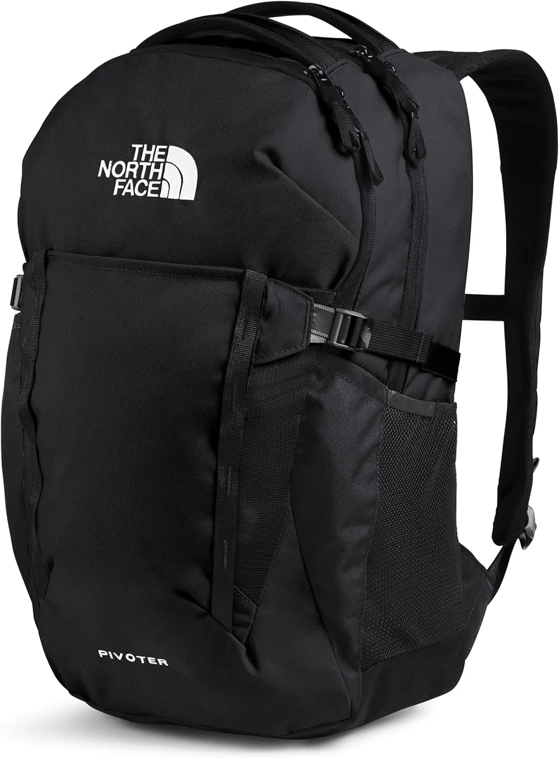 THE NORTH FACE Pivoter Everyday Laptop Backpack - NPF, TNF Black-NPF, One Size
