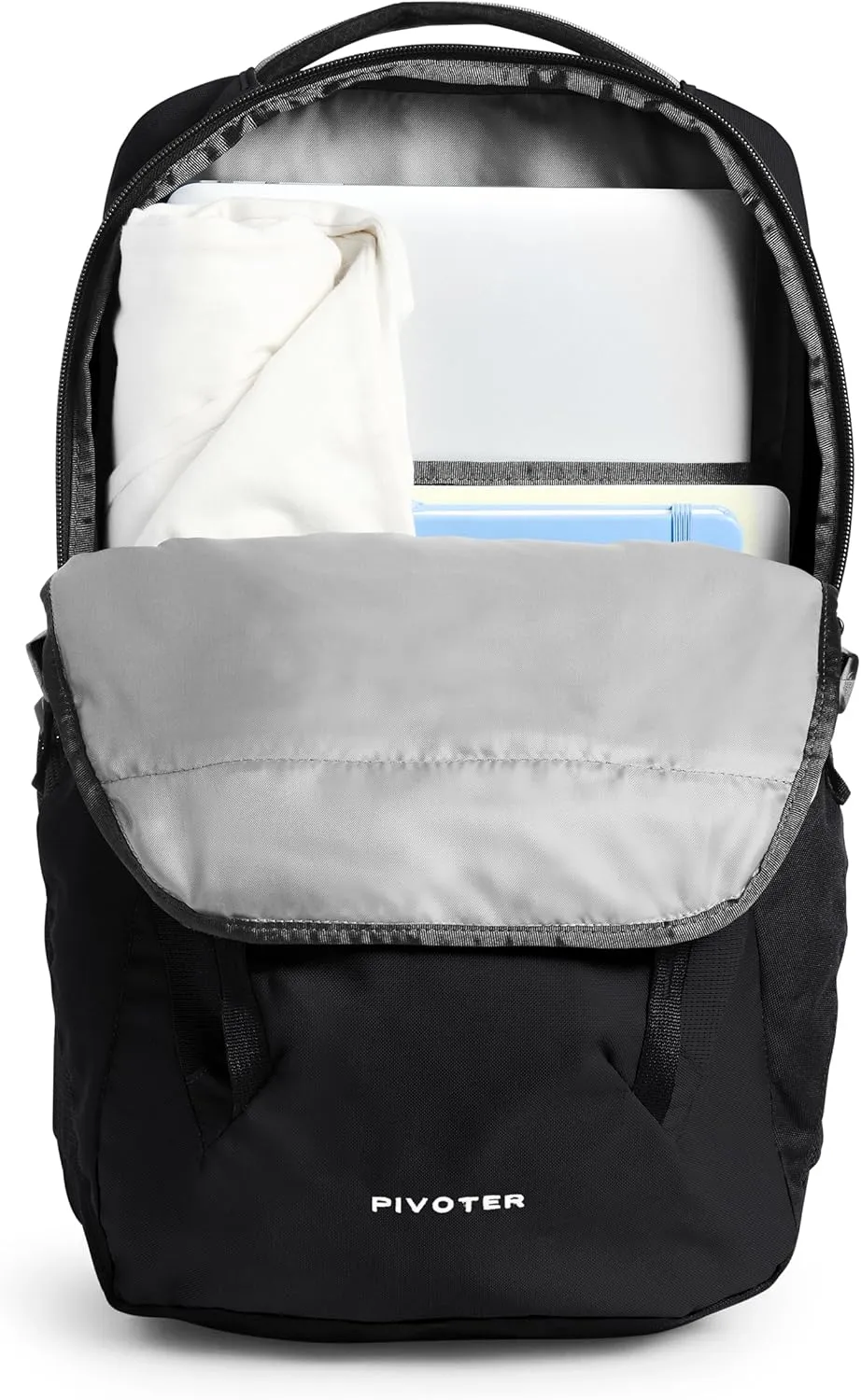 THE NORTH FACE Pivoter Everyday Laptop Backpack - NPF, TNF Black-NPF, One Size