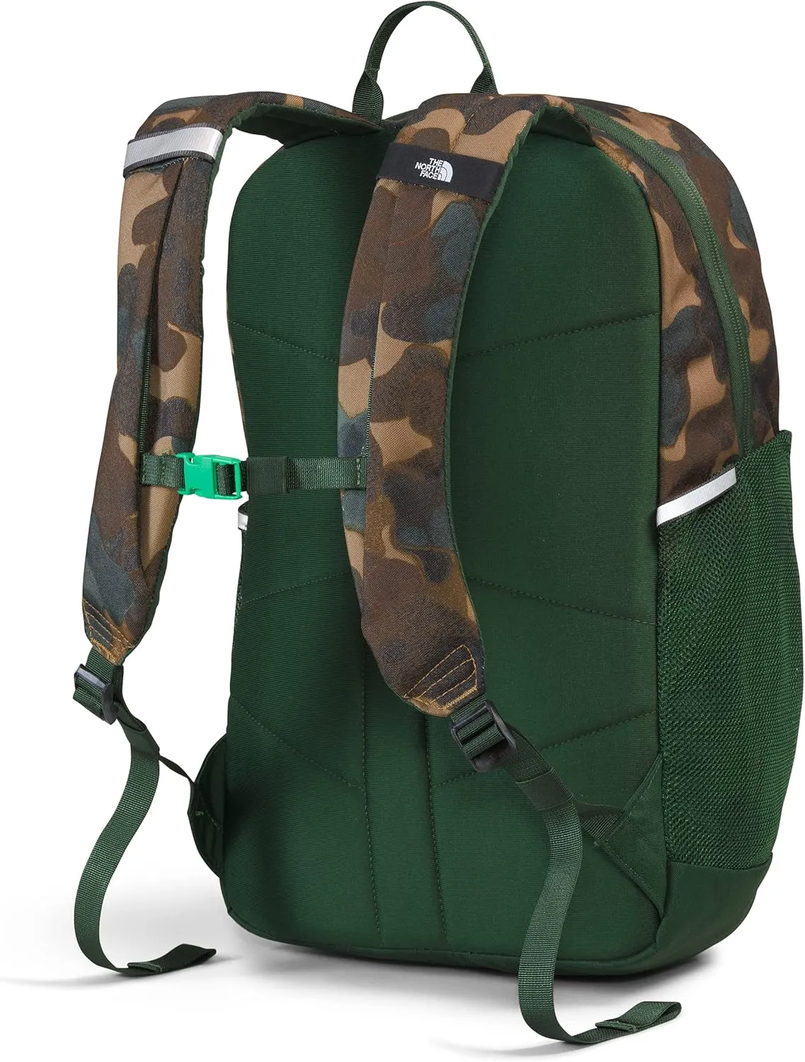 THE NORTH FACE Teen Court Jester Backpack, Utility Brown Camo Texture Print/Pine Needle/TNF Black, One Size
