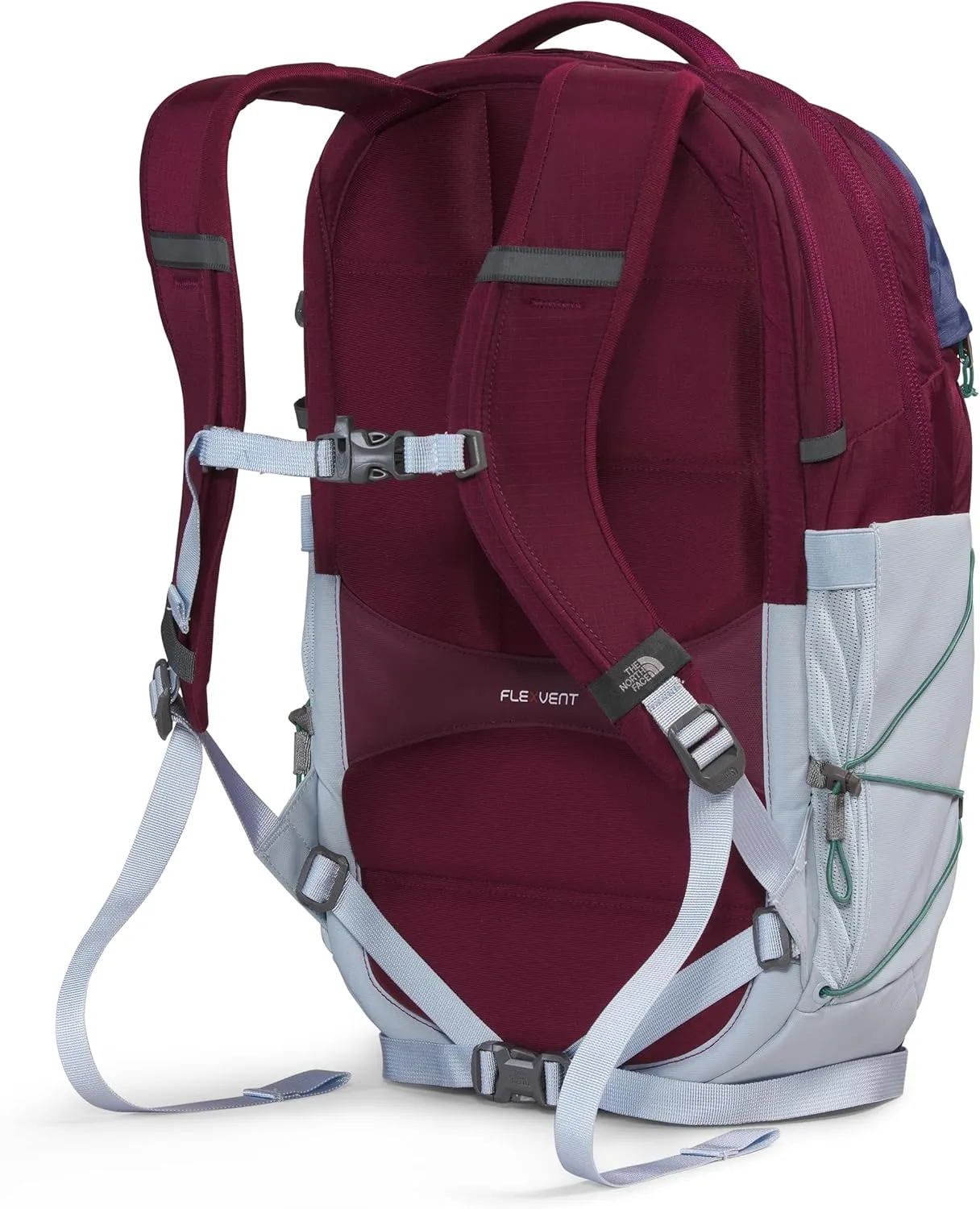 THE NORTH FACE Women's Borealis Commuter Laptop Backpack, Boysenberry/Dusty Periwinkle/Cave Blue, One Size