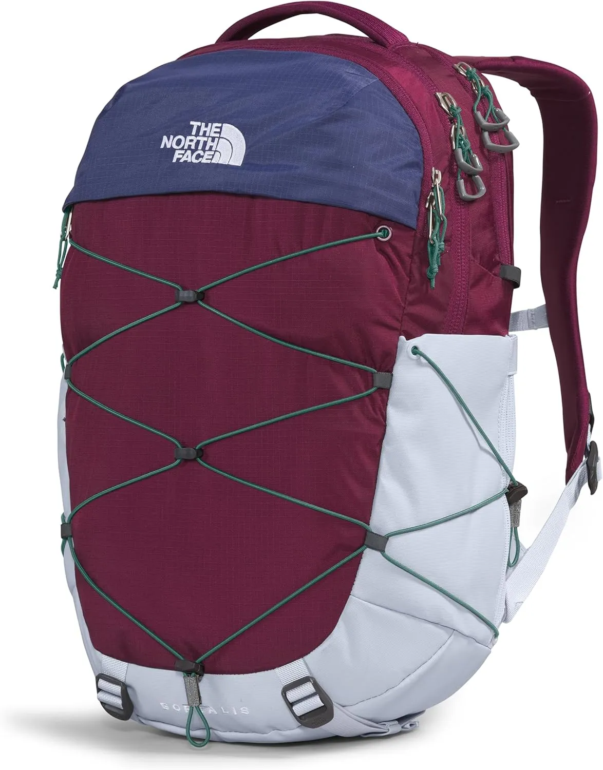THE NORTH FACE Women's Borealis Commuter Laptop Backpack, Boysenberry/Dusty Periwinkle/Cave Blue, One Size