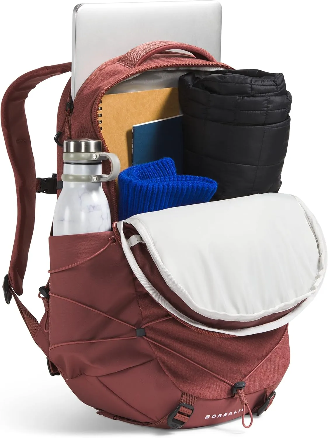 THE NORTH FACE Women's Borealis Commuter Laptop Backpack, Canyon Dust Dark Heather, One Size