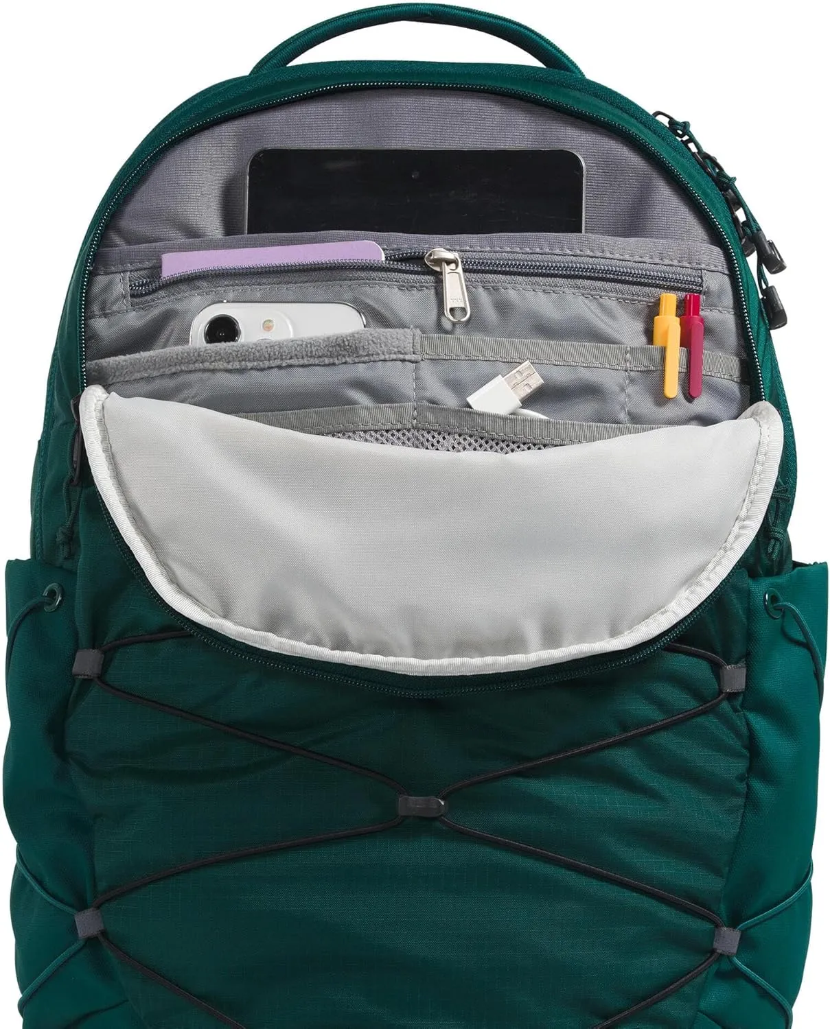 THE NORTH FACE Women's Borealis Commuter Laptop Backpack, Deep Nori/TNF Black, One Size