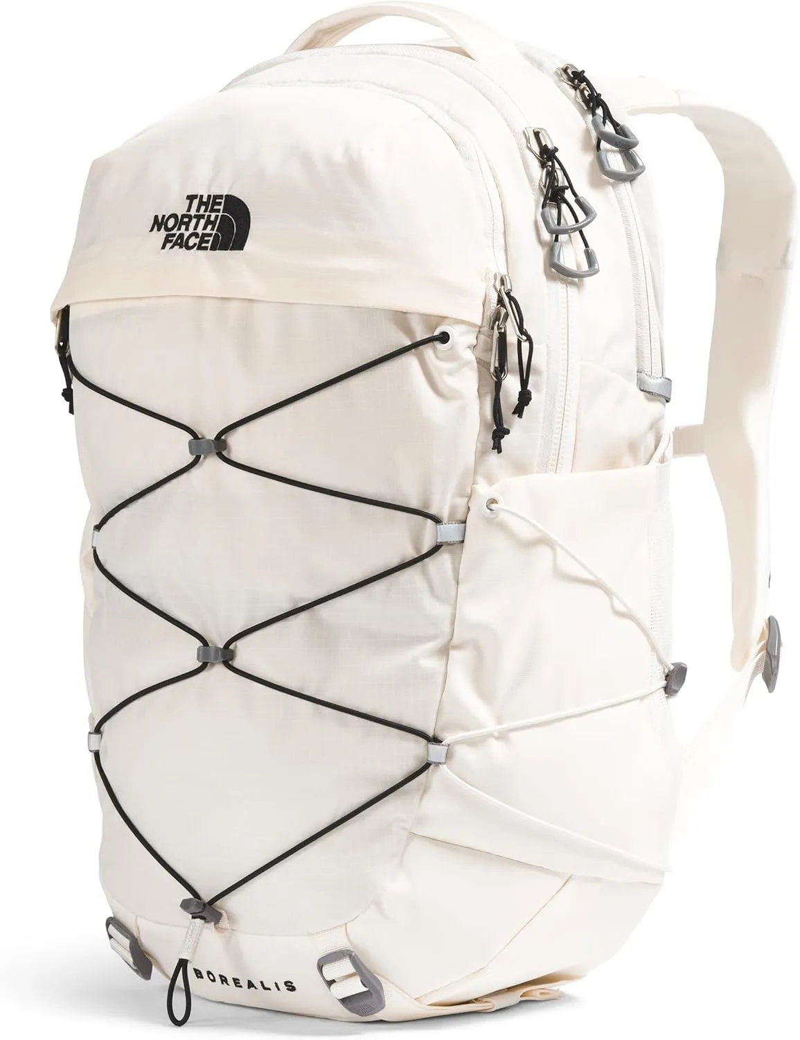 THE NORTH FACE Women's Borealis Commuter Laptop Backpack, Gardenia White/TNF Black-NPF, One Size