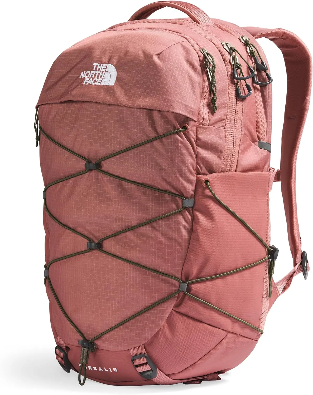 THE NORTH FACE Women's Borealis Commuter Laptop Backpack, Light Mahogany/New Taupe Green, One Size
