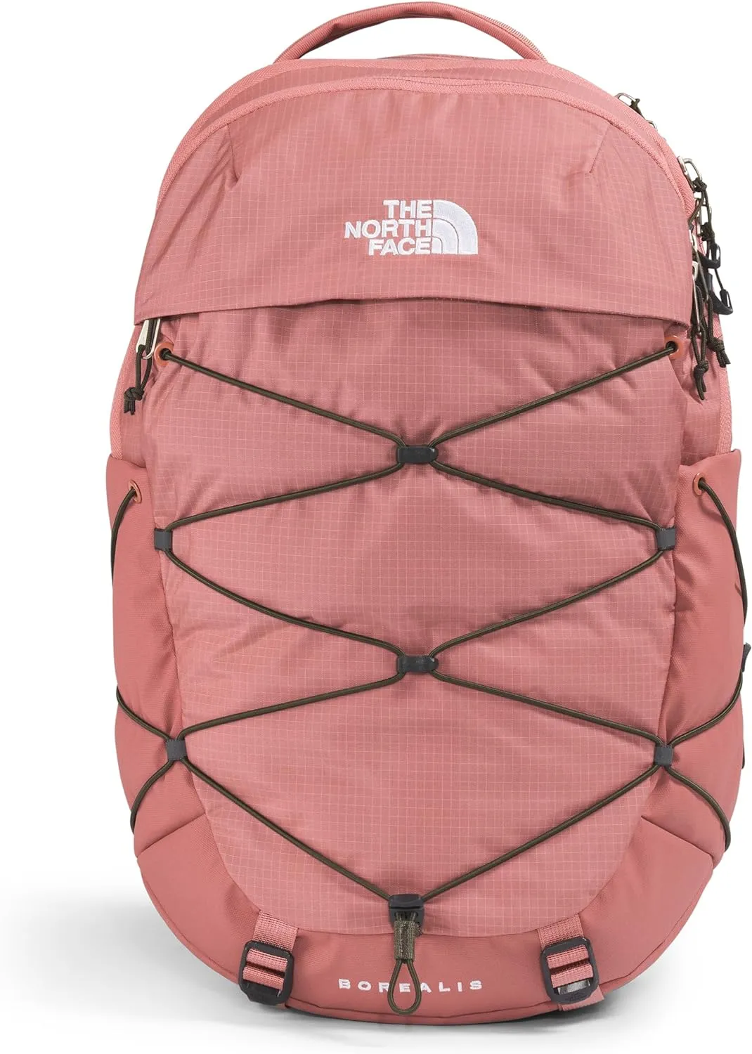 THE NORTH FACE Women's Borealis Commuter Laptop Backpack, Light Mahogany/New Taupe Green, One Size
