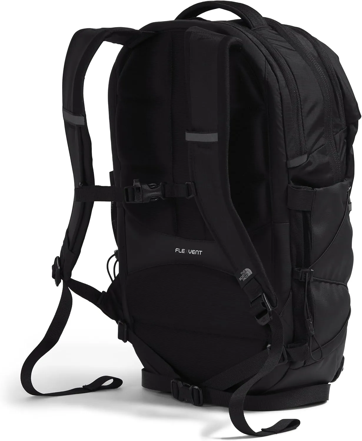 THE NORTH FACE Women's Borealis Commuter Laptop Backpack, TNF Black/Peak Purple, One Size
