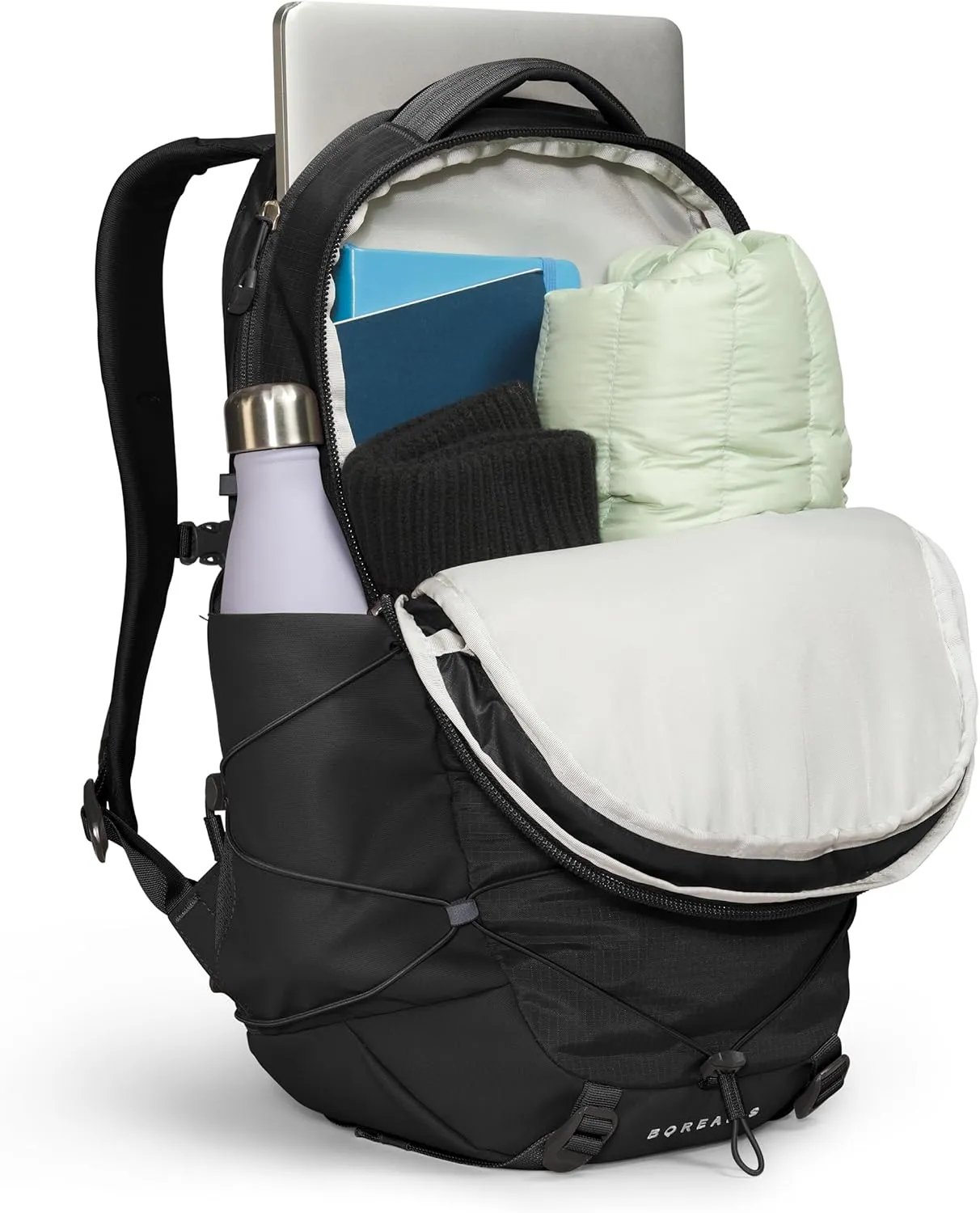 THE NORTH FACE Women's Borealis Commuter Laptop Backpack, TNF Black/TNF White-NPF, One Size