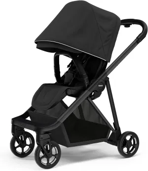 Thule Shine baby stroller, Full-size stroller features, Compact and lightweight design, Reversible seat, Spacious storage basket, Adjustable leg rest, Easy one-hand fold