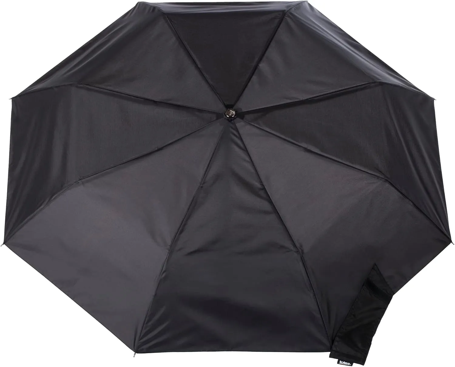 totes Titan Portable Travel Umbrella – Windproof, Waterproof, Strong, Compact Umbrella – Perfect for the Car, Backpack, and On-the-Go