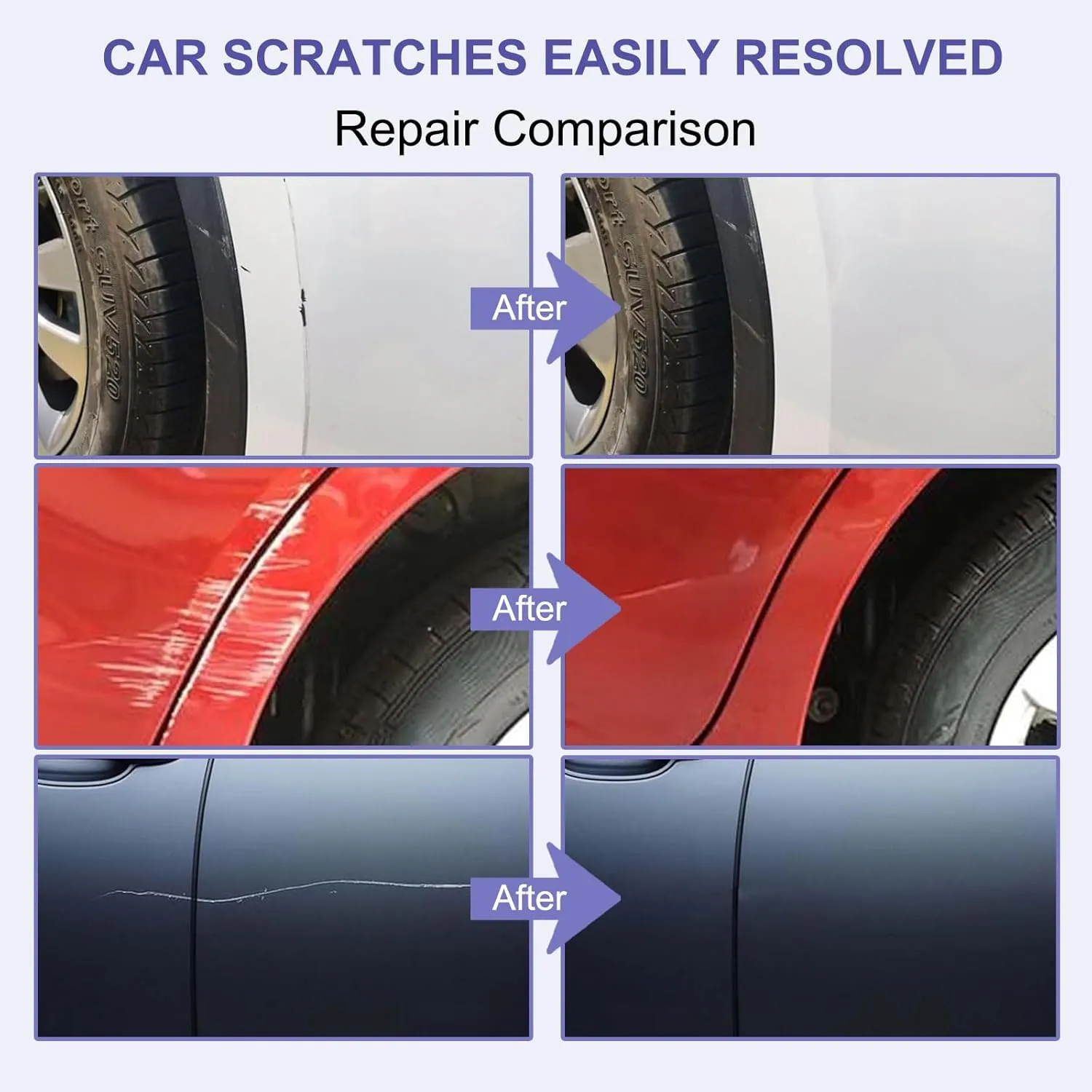 Touch Up Paint for Benz Cirrus White(650/9650)-Exact Match–Chips and Nicks TouchUp Paint Pen Scratch Repair Car Accessories Car Paint Pen for Erase Car Scratches
