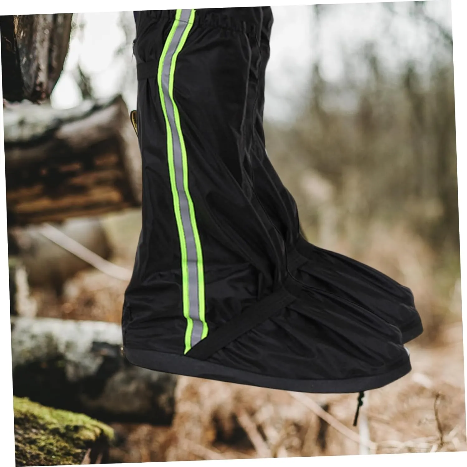 TOYANDONA Rainproof Shoe Cover Lightweight Trail Protector Long Leg Durable Guards Outdoor Snowshoeing Unisex Shoe