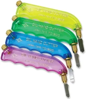 Toyo Pistol Grip Glass Cutter with Tap Wheel Technology