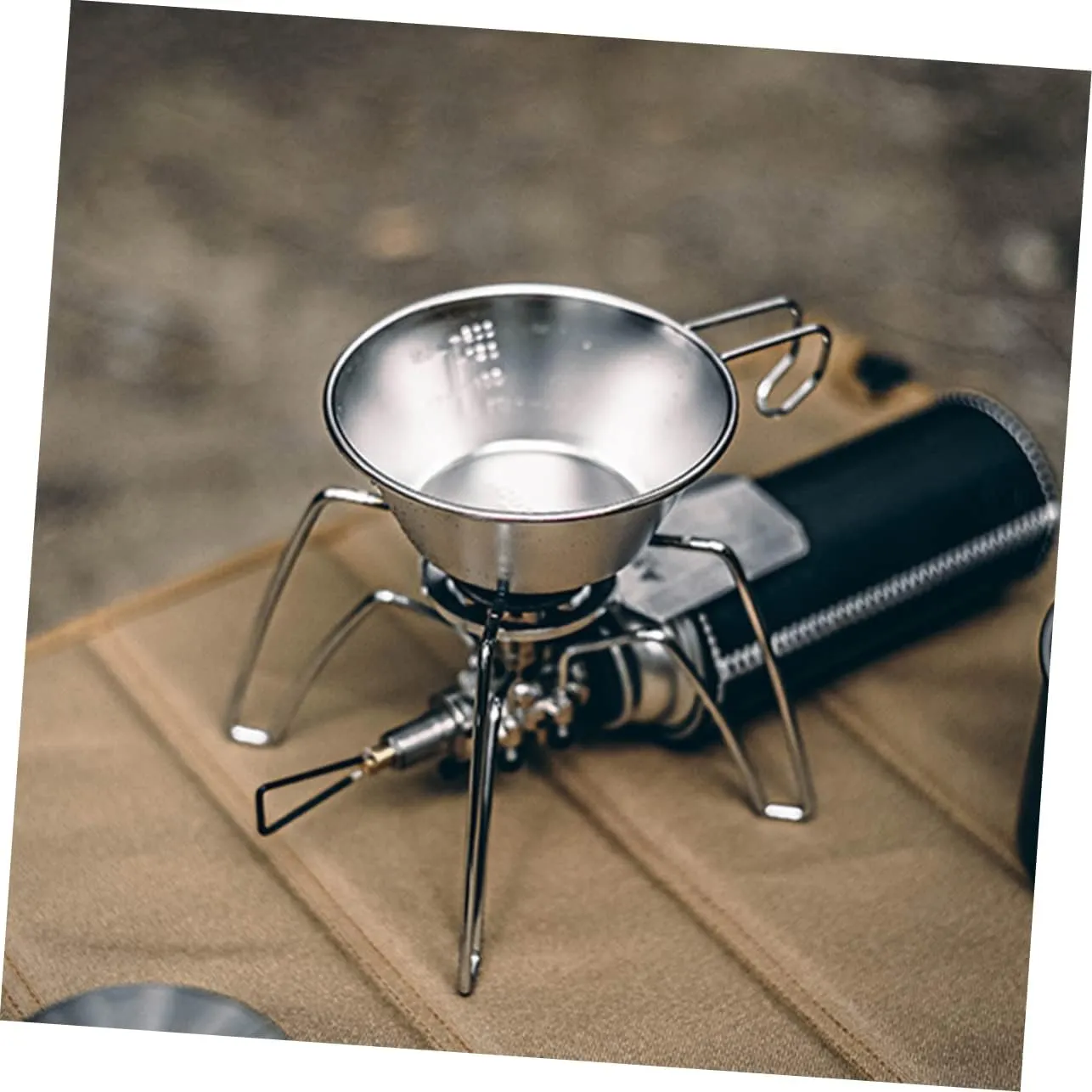 Toyvian Convenient Makgeolli Bowl Compact Water Cup for Camping Hiking and Picnics Durable Outdoor Accessory