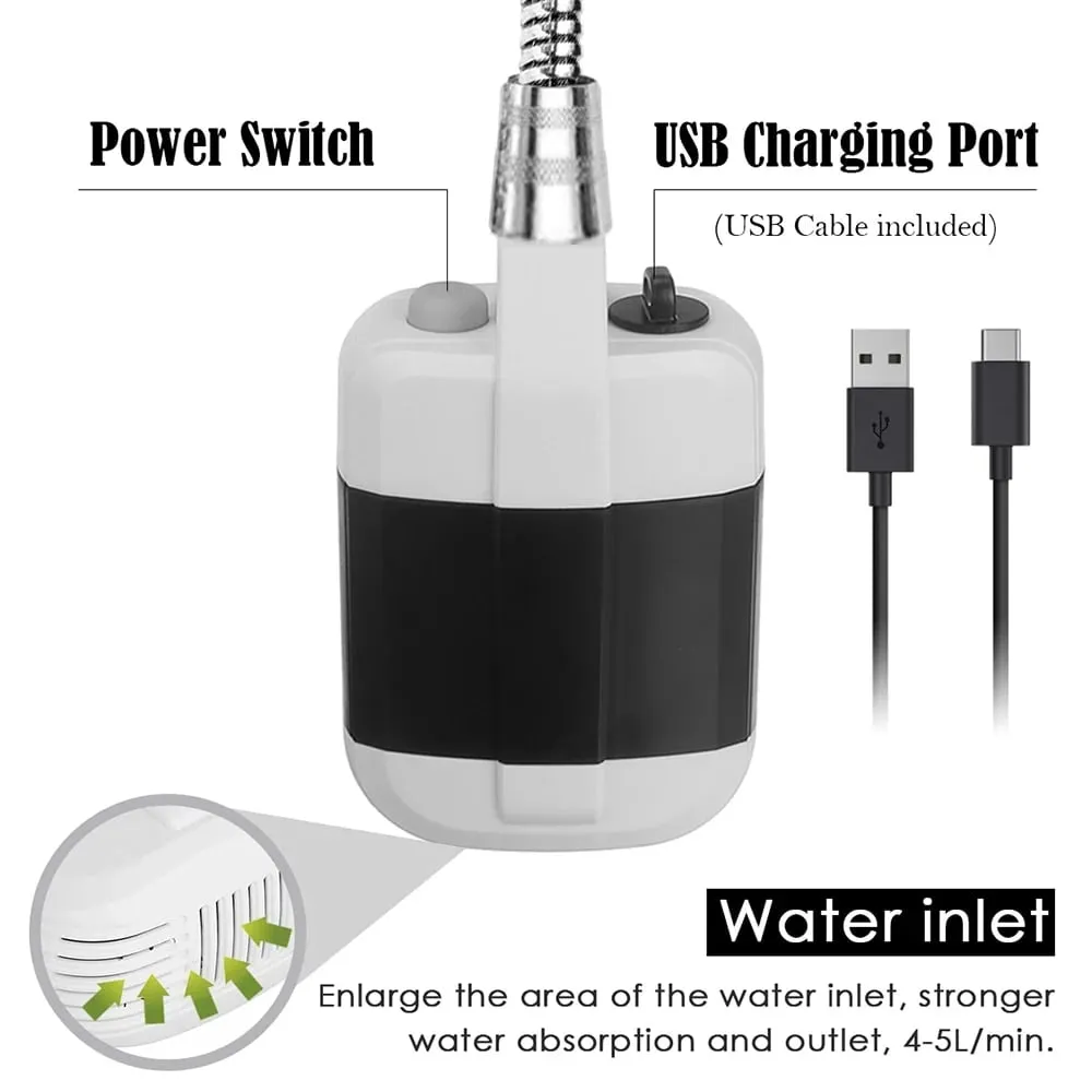 TrailFlow - Compact Camping Shower