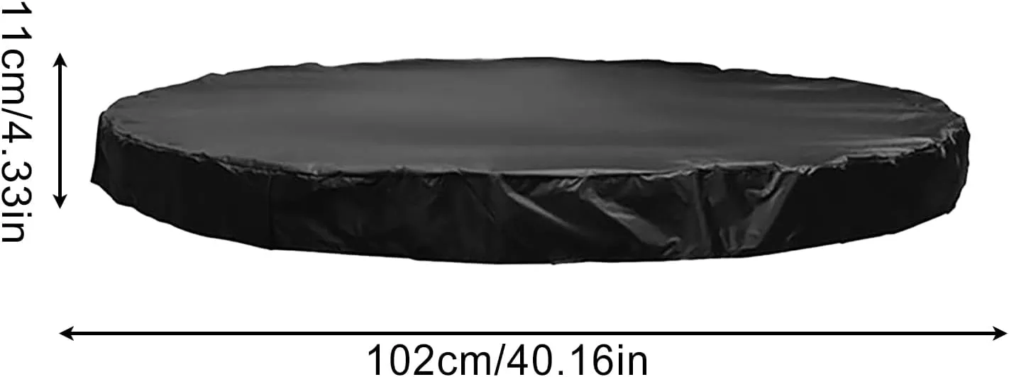 Trampoline Cover | Rainproof Trampoline Spring Cover | Trampoliné Replacement Safety Pad | Weatherproof Entertainment Equipment Accessories For Backyard Park Playground Indoors Outdoors