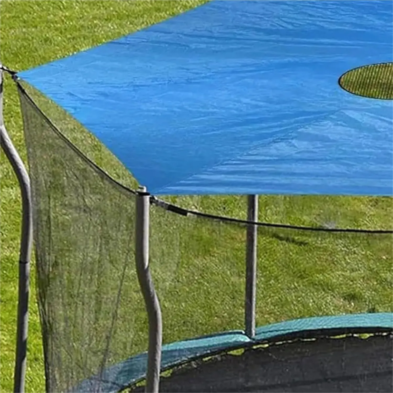 Trampoline Tent 6/8/10/12/14 Feet Outdoor Trampoline Shade Sun Cover 6 Poles Waterproof Trampoline Canopy Rainproof Tent Cover